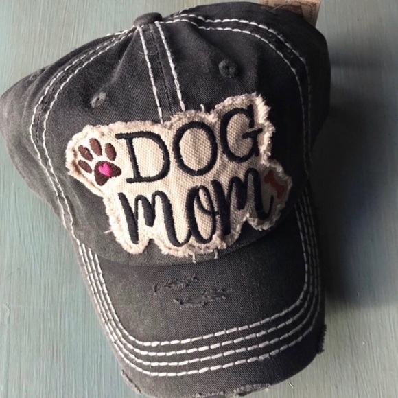 🆕 Restocked❗️Dog Mom Adjustable Distressed Cap - Picture 2 of 4